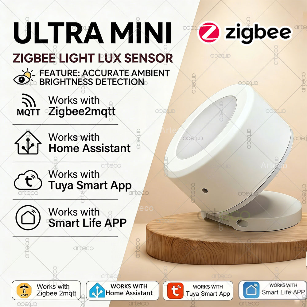 Smart Home Ikea - Sensor de luz Ultra Mini Zigbee,