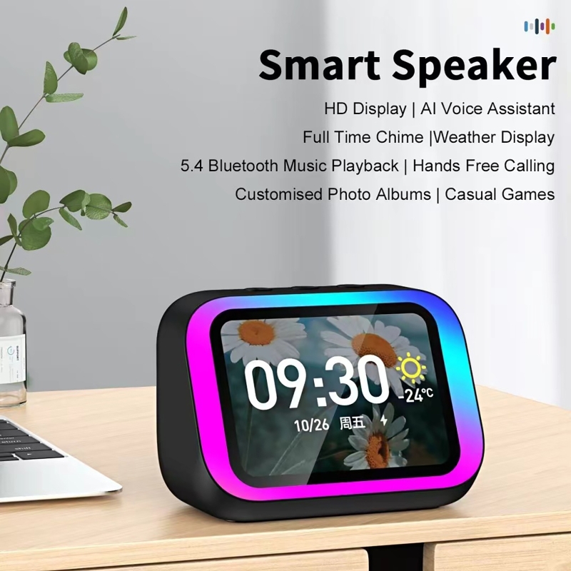 Smart Home System - Altavoz Bluetooth con Asistente de Voz