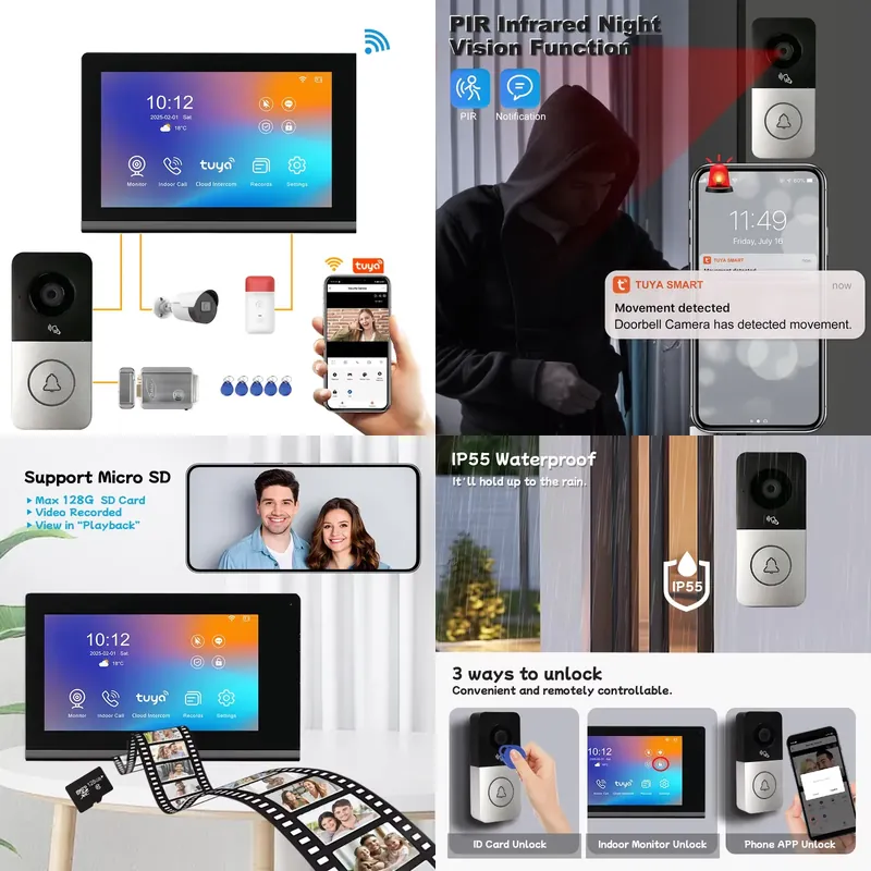 Smart Home System - 【CHIMU HOME】 Nuevo Videoportero IP 2026