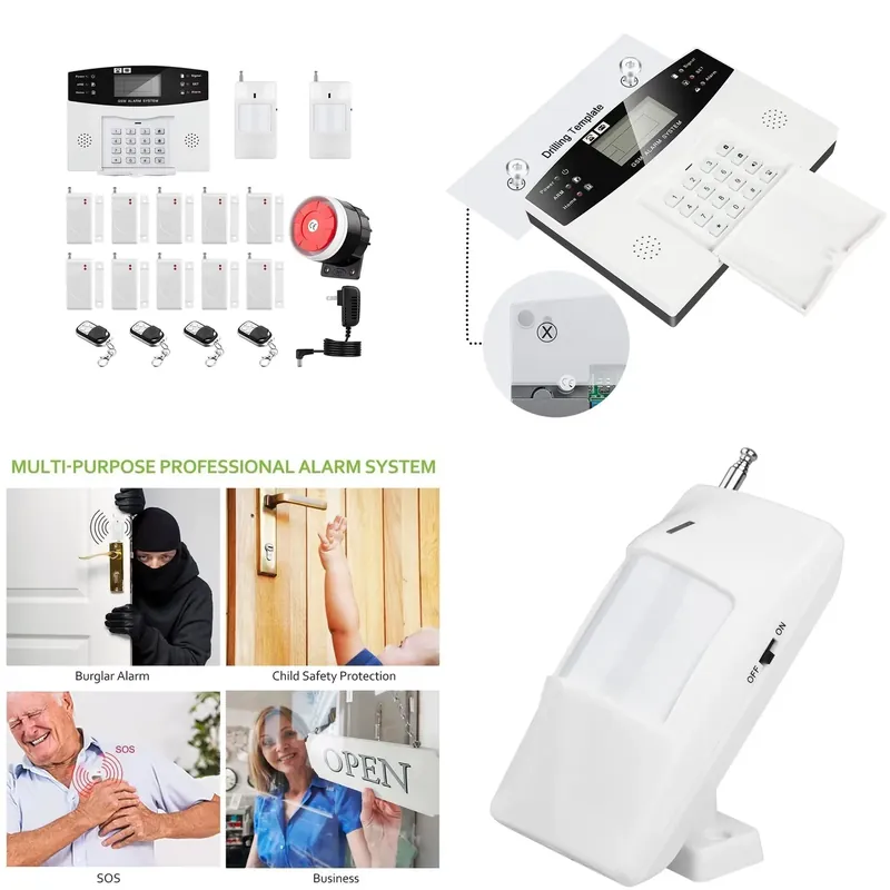 Smart Home System - Kit de Alarma Antirrobo para Casa,