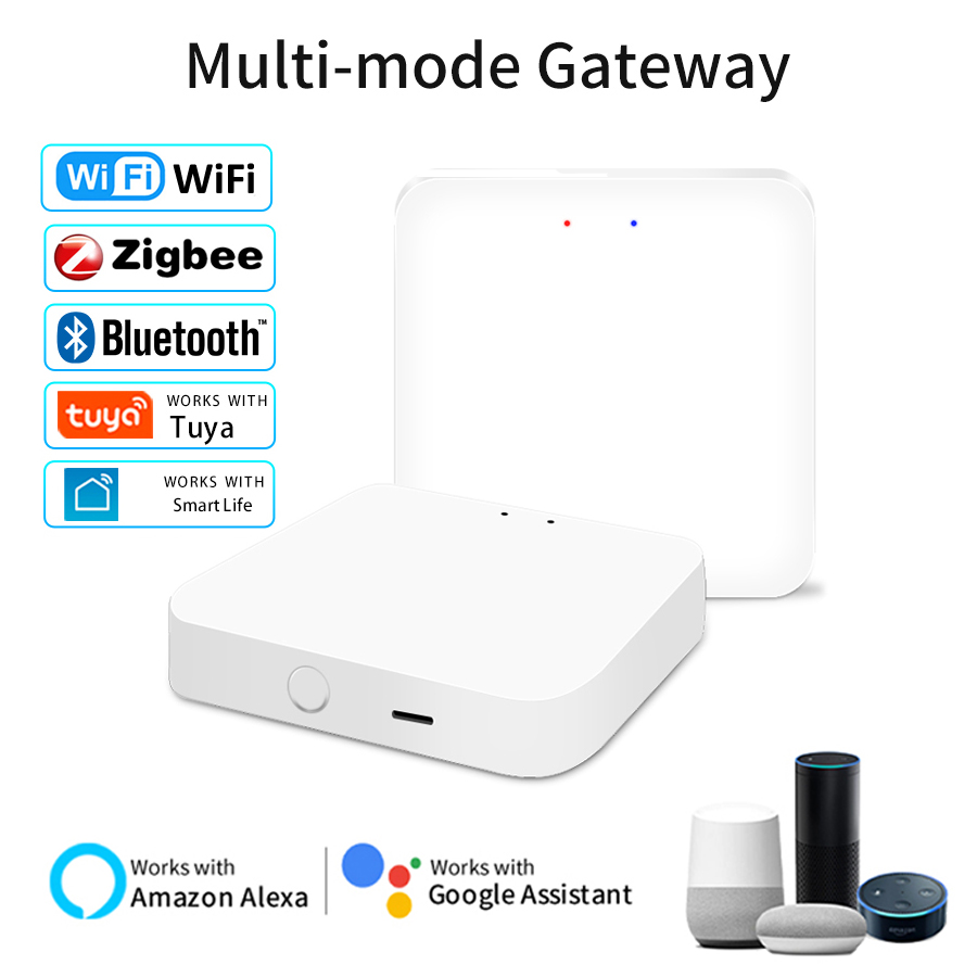Smart Home Wifi Hub - Tuya Smart multimodo Gateway ZigBee Wi-Fi