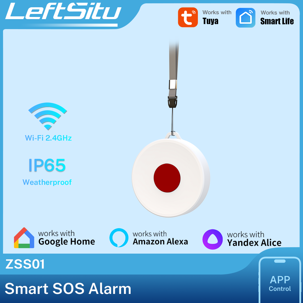 Tuya Smart Switch - Botón Inteligente Tuya ZigBee IP65, Interruptor