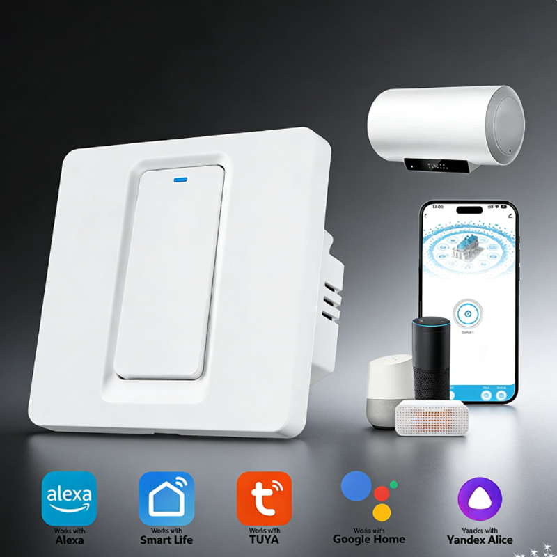 Smart Home Yale - Interruptor de calentador de agua inteligente/Control
