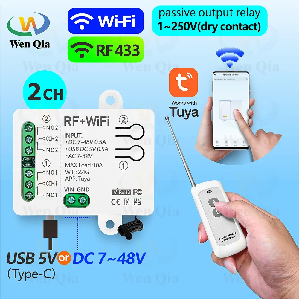 Smart Home Ventilation - Interruptor de luz inteligente Tuya de