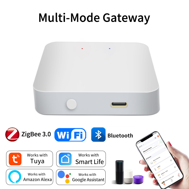 Smart Home Wifi Hub - Tuya-puente de enlace multimodo inteligente, concentrador
