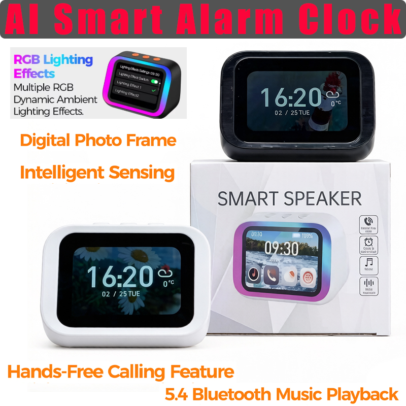 Smart Home Display - Altavoz Bluetooth con IA 5.4, Asistente