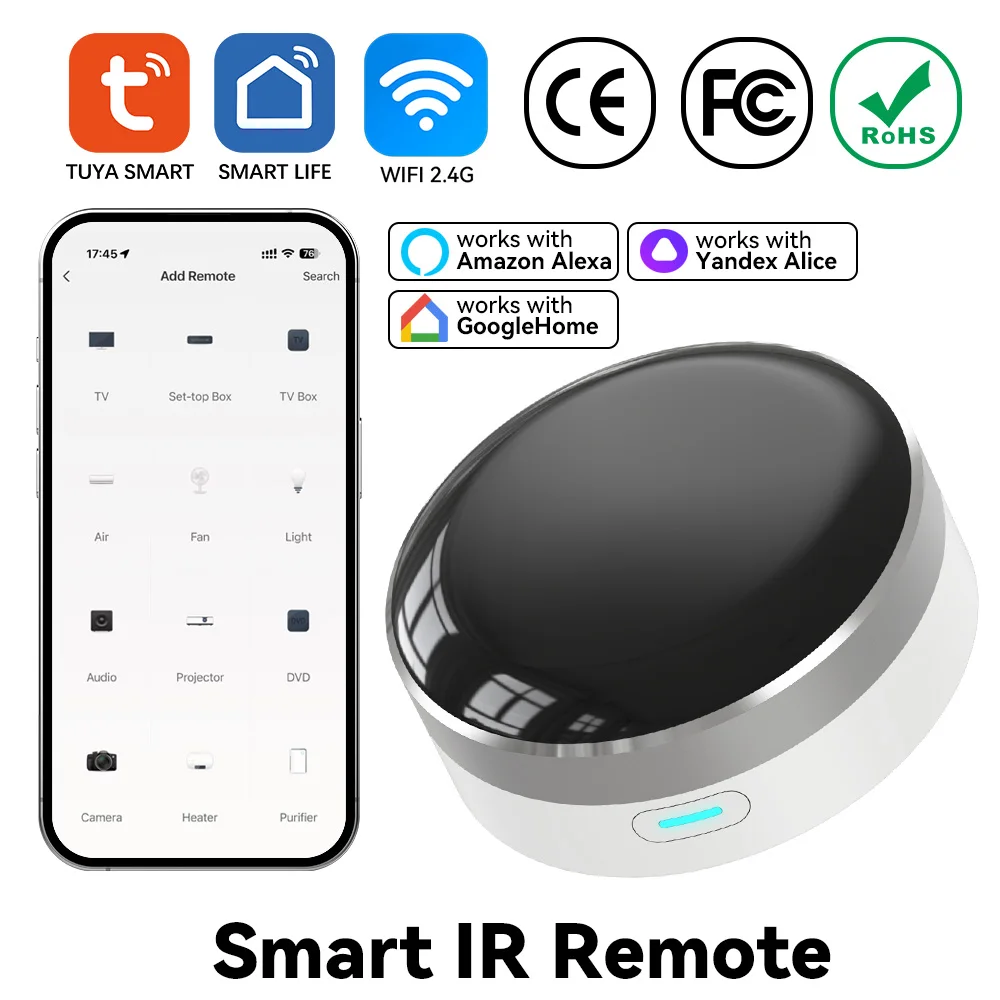 Smart Home Ventilation - YFK Control Remoto Universal Inteligente WiFi