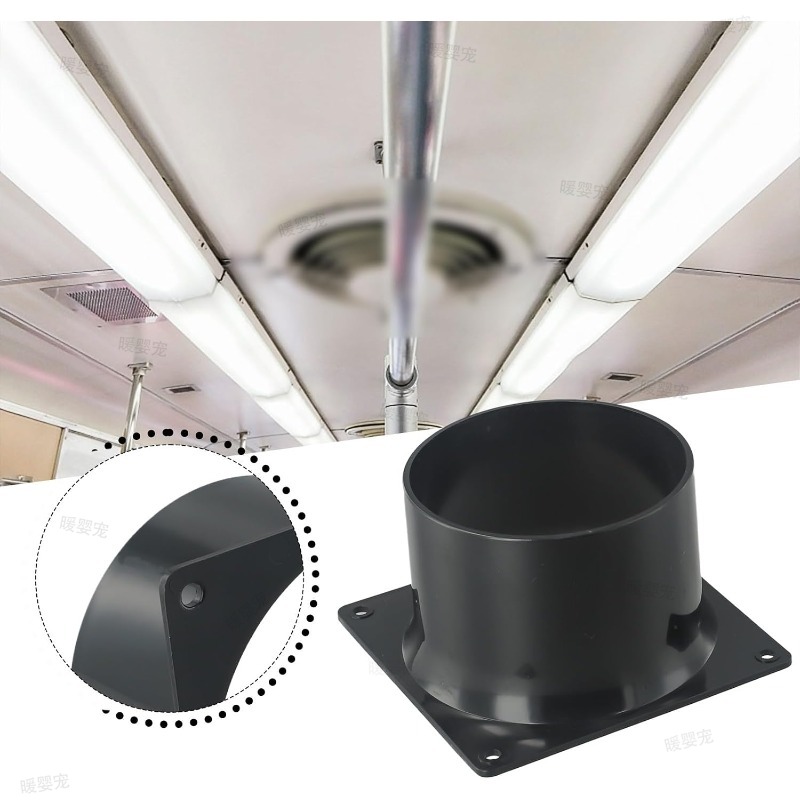 Smart Home Ventilation - Conector de Brida de Pared ABS