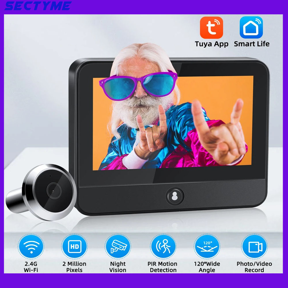 Smart Home Video Doorphone Ezviz - Videoportero Inteligente WiFi Tuya de 4.3