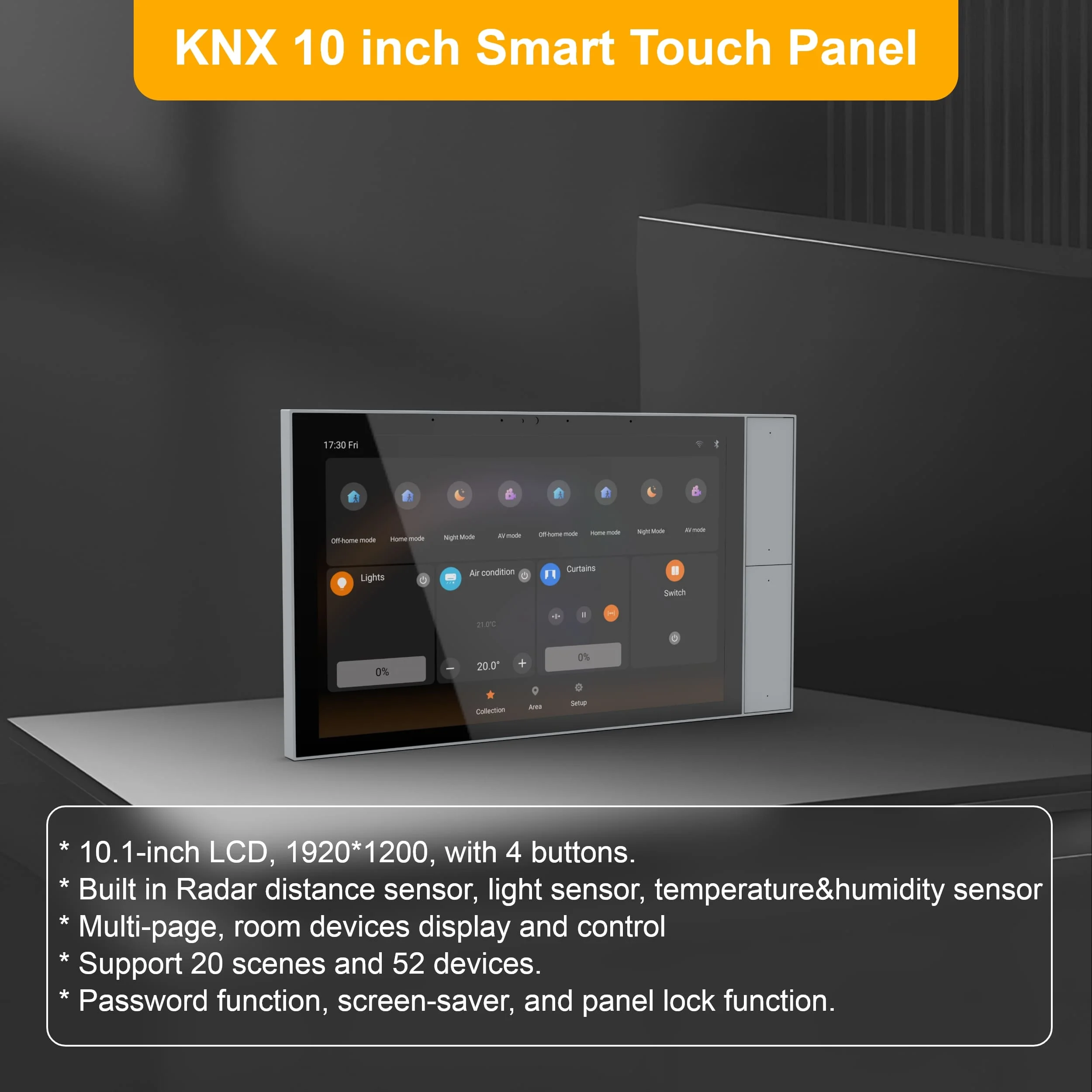 Panel Táctil Inteligente 2026  - Smart Home Knx System reseña y precio