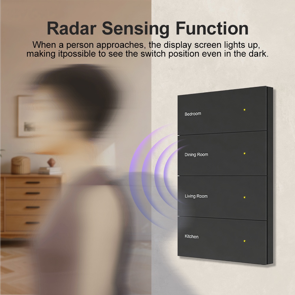Interruptor de Luz Inteligente - Smart Home Display reseña y precio