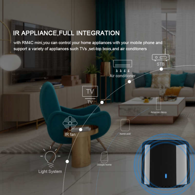 BroadLink BestCon RM4C mini Wi - Smart Home Wifi Hub reseña y precio