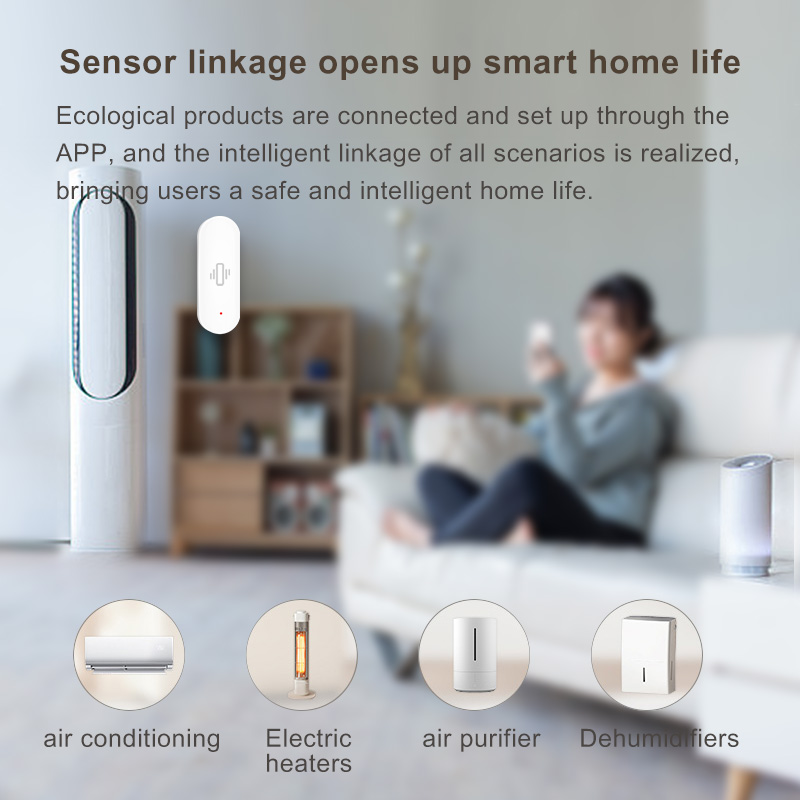 Sensor de vibración WiFi Tuya, - Smart Home Wiz reseña y precio