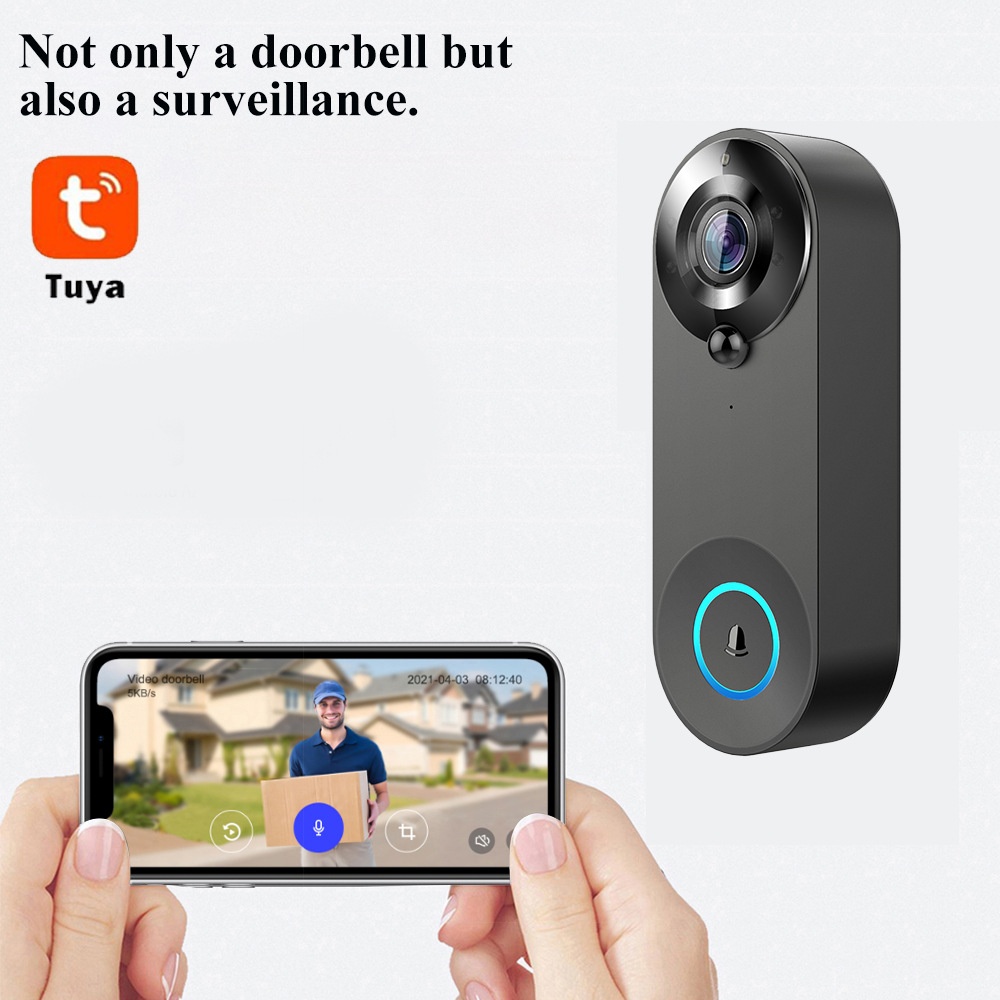 Tuya 1080P timbre inalámbrico  - Smart Home Video Doorphone Ezviz reseña y precio