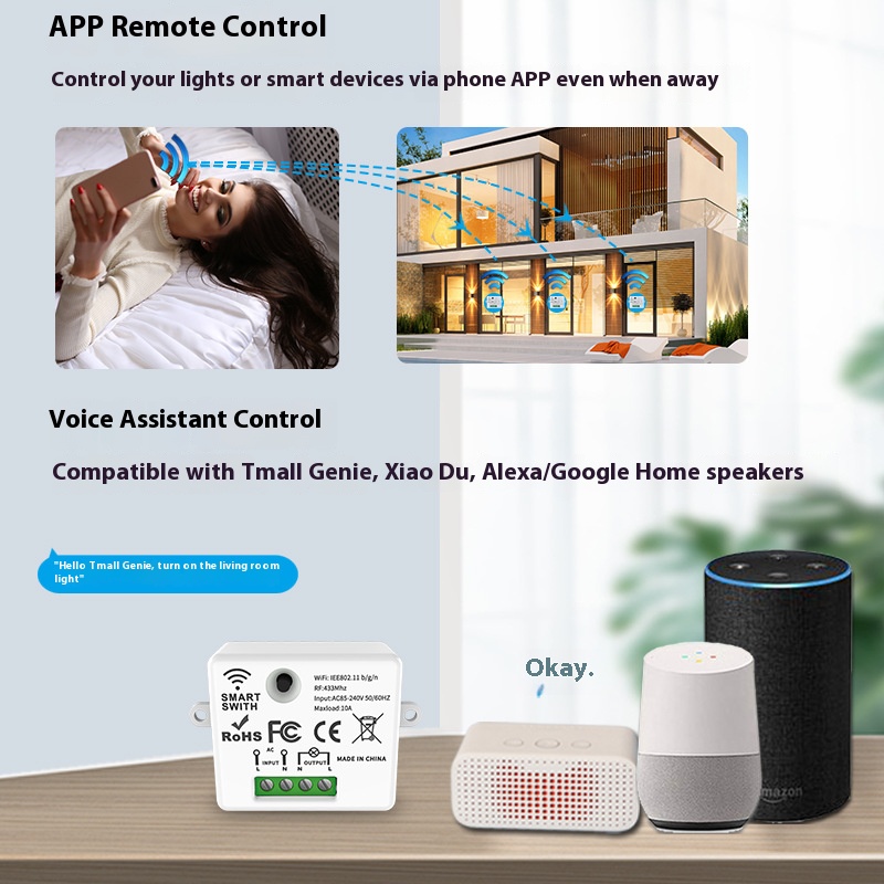 El Dispositivo de Apagado Inte - Tuya Smart Switch reseña y precio