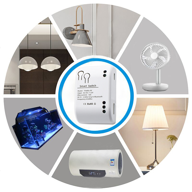 Interruptor de Relé Zigbee 7-3 - Smart Home Wifi Hub reseña y precio