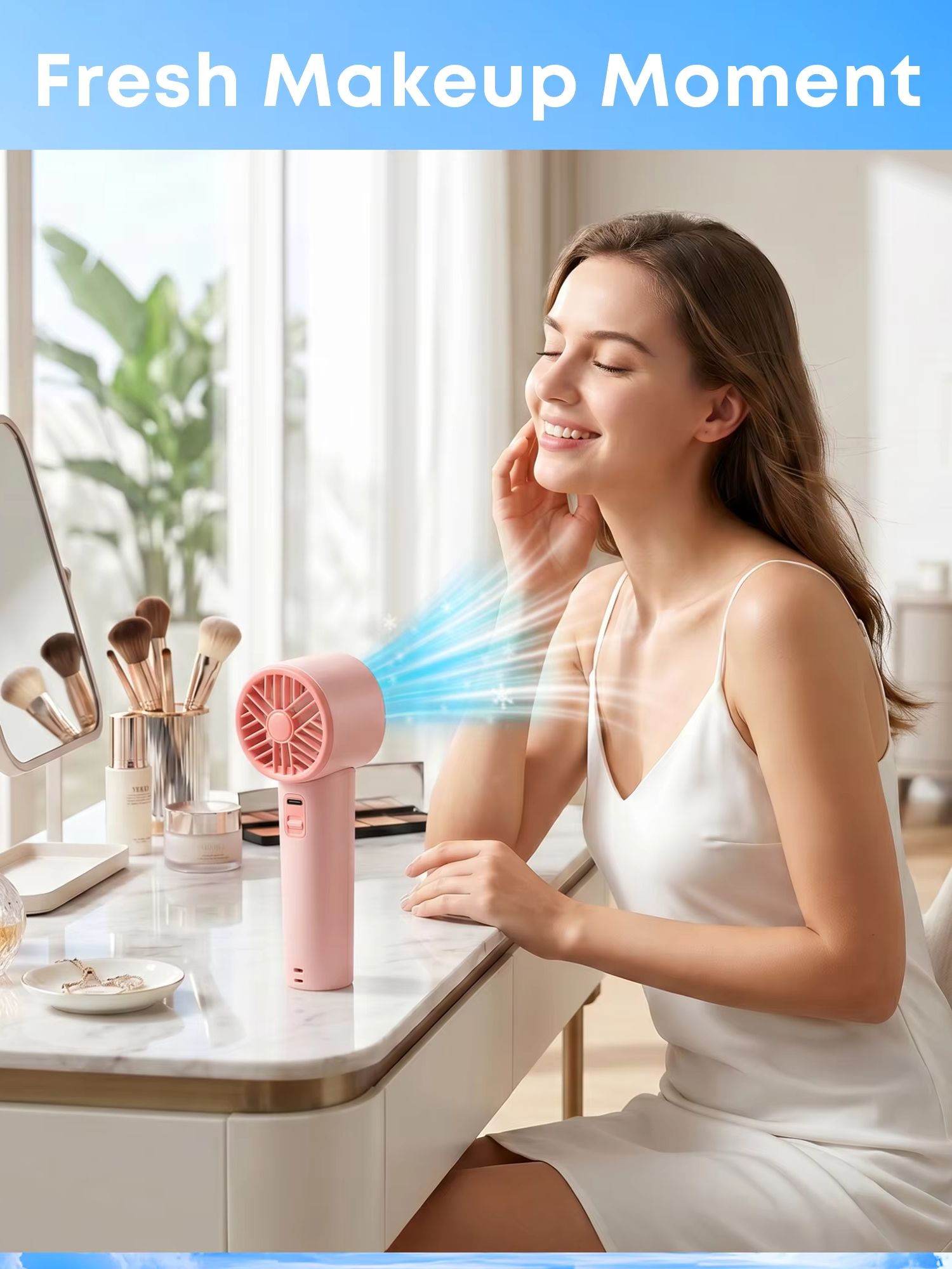 Ventilador de Mano MINISO con  - Smart Home Ventilation reseña y precio