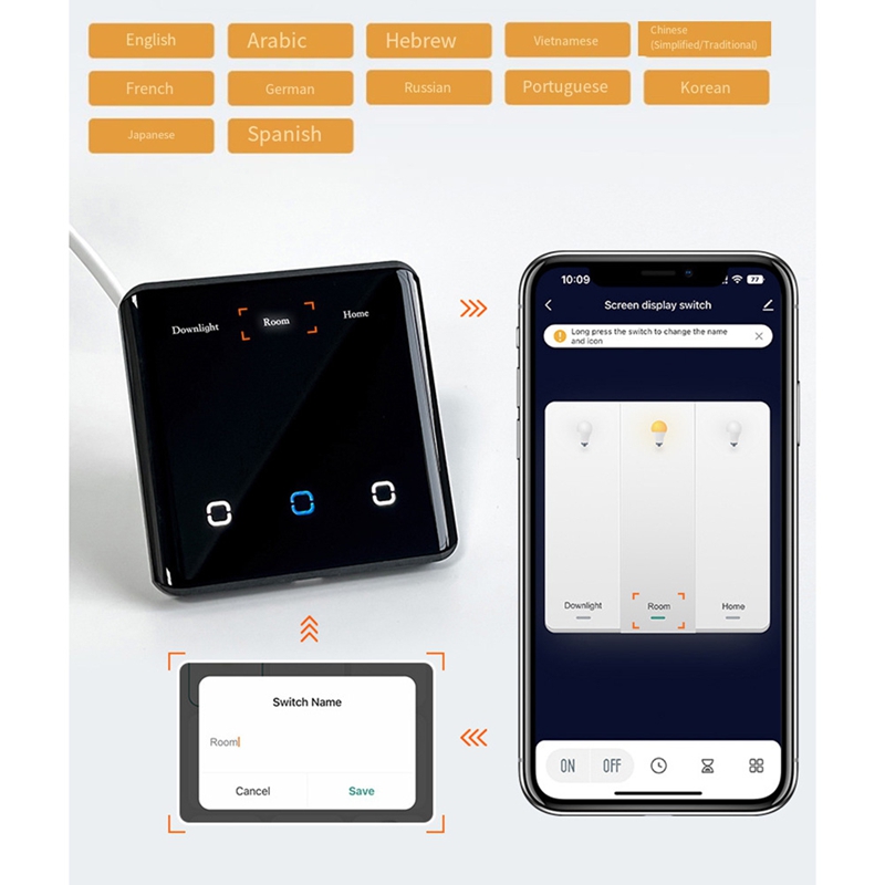 Interruptor Táctil Inteligente - Tuya Smart Switch reseña y precio