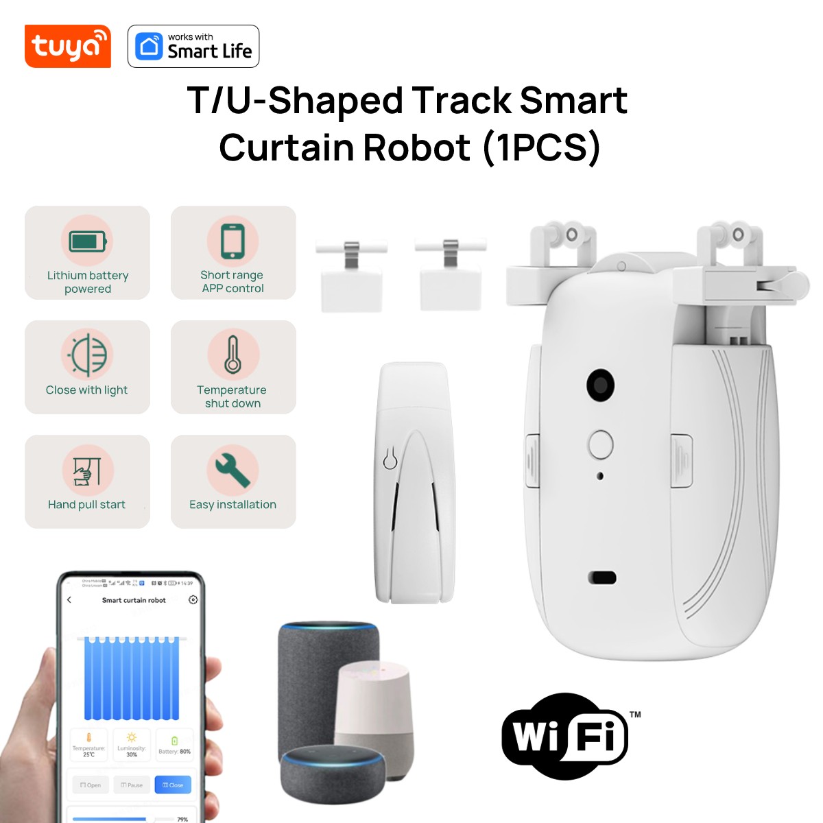 Robot de cortina WiFi intelige - Smart Home Wifi Hub reseña y precio
