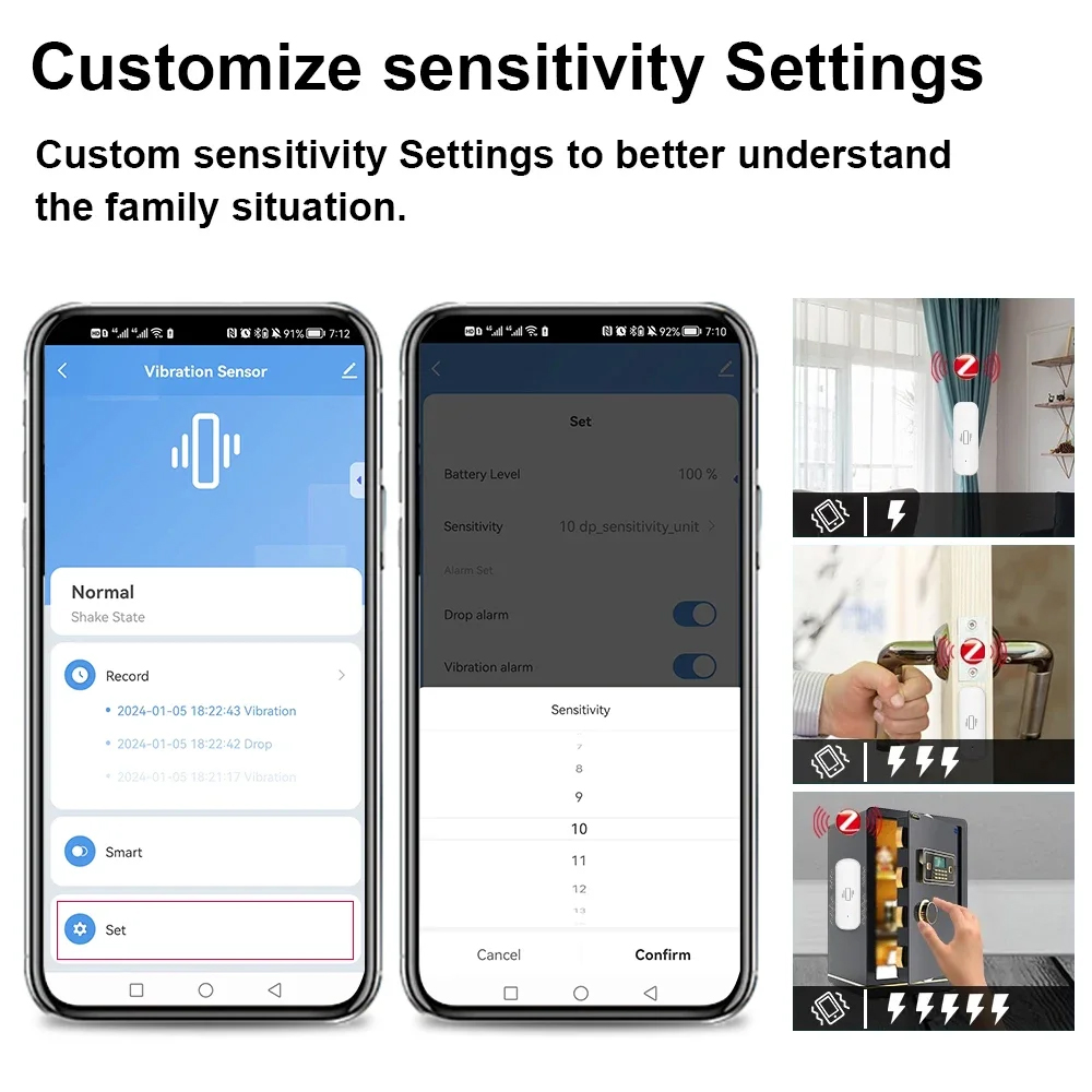 Sensor de vibración inteligent - Smart Home Ikea reseña y precio