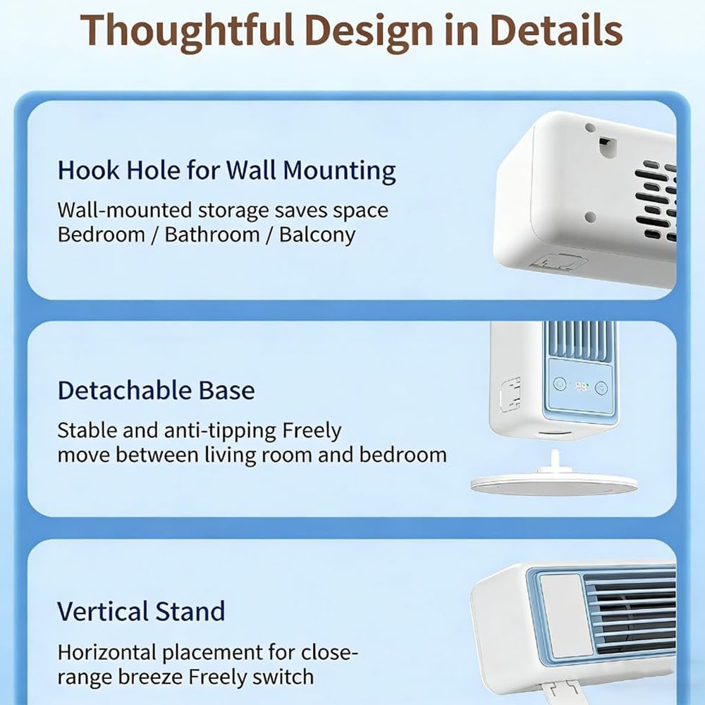 Ventilador de Torre Recargable - Smart Home Ventilation reseña y precio