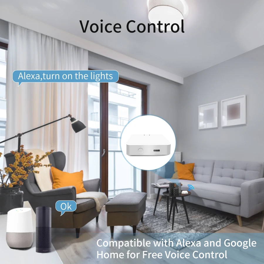 ZigBee Hub Tuya puerta de enla - Smart Home Wifi Hub reseña y precio