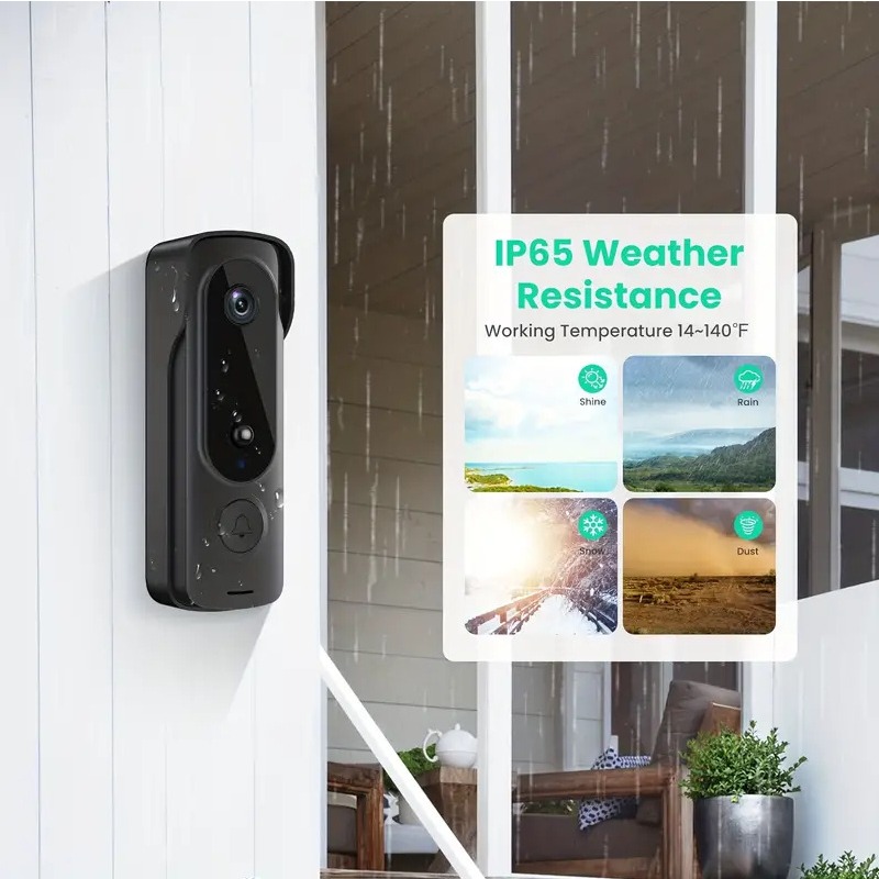 Timbre inalámbrico para exteri - Smart Home Video Doorphone Ezviz reseña y precio