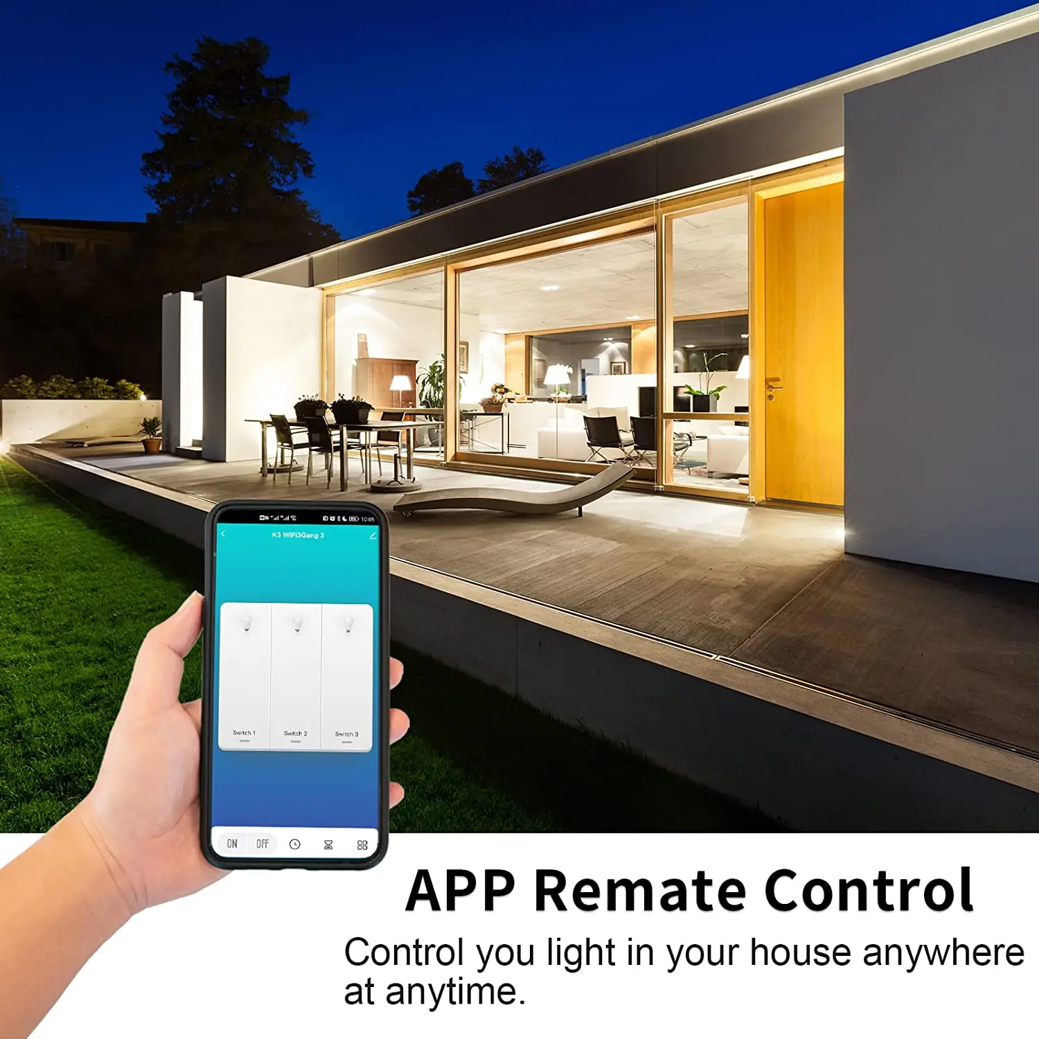 Tuya Wifi UE interruptores int - Smart Home System reseña y precio