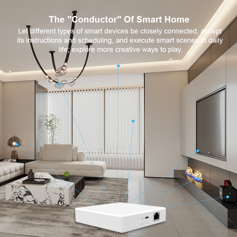 Matter Hub de enlace Homekit T - Smart Home Wifi Hub reseña y precio