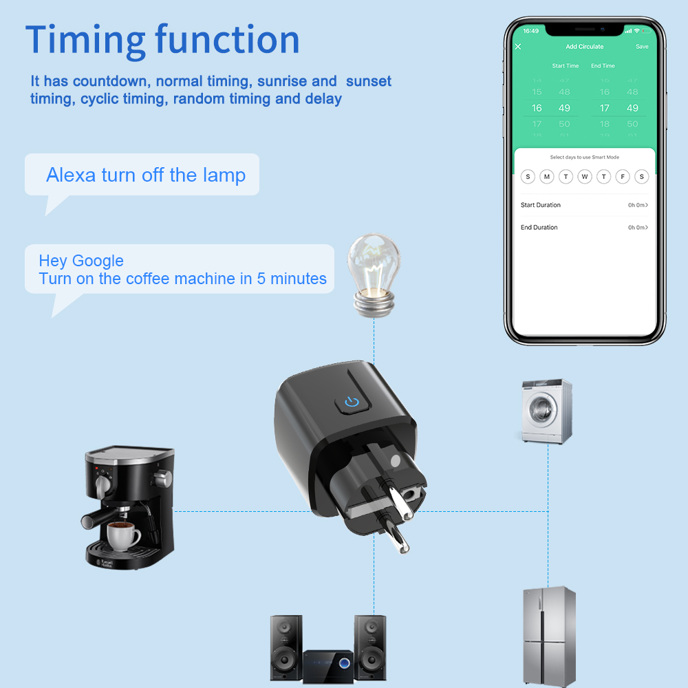 Enchufe Inteligente Tuya con C - Smart Home Yale reseña y precio