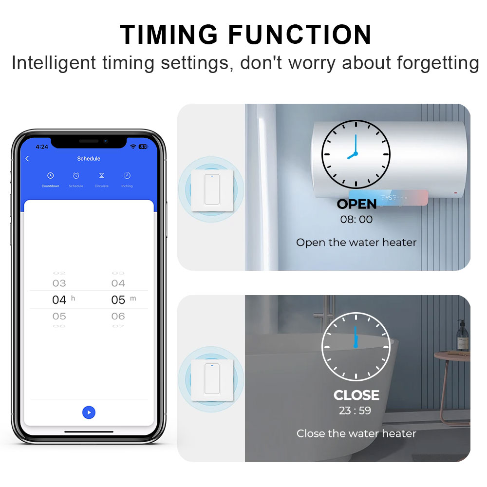 Interruptor de calentador de a - Smart Home Yale reseña y precio