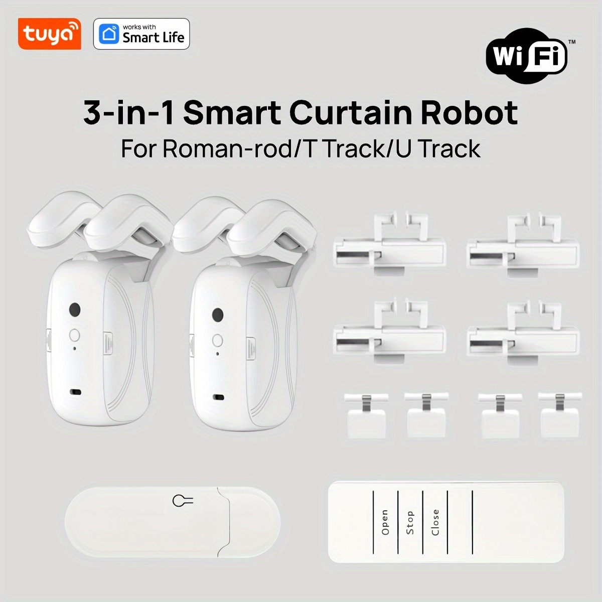 1/2 Unidades Robot Cortina Int - Smart Home Wifi Hub reseña y precio