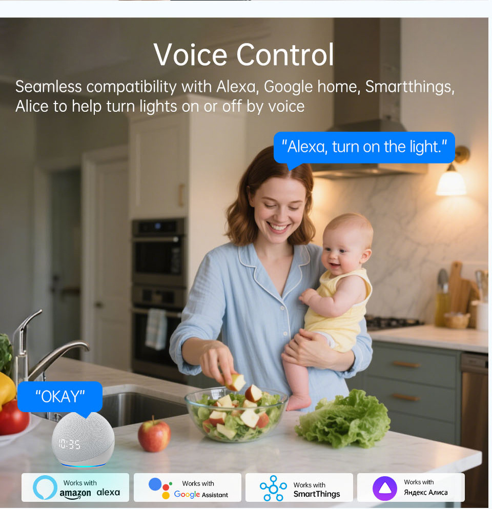 Interruptor de Luz Táctil Inte - Tuya Smart Switch reseña y precio