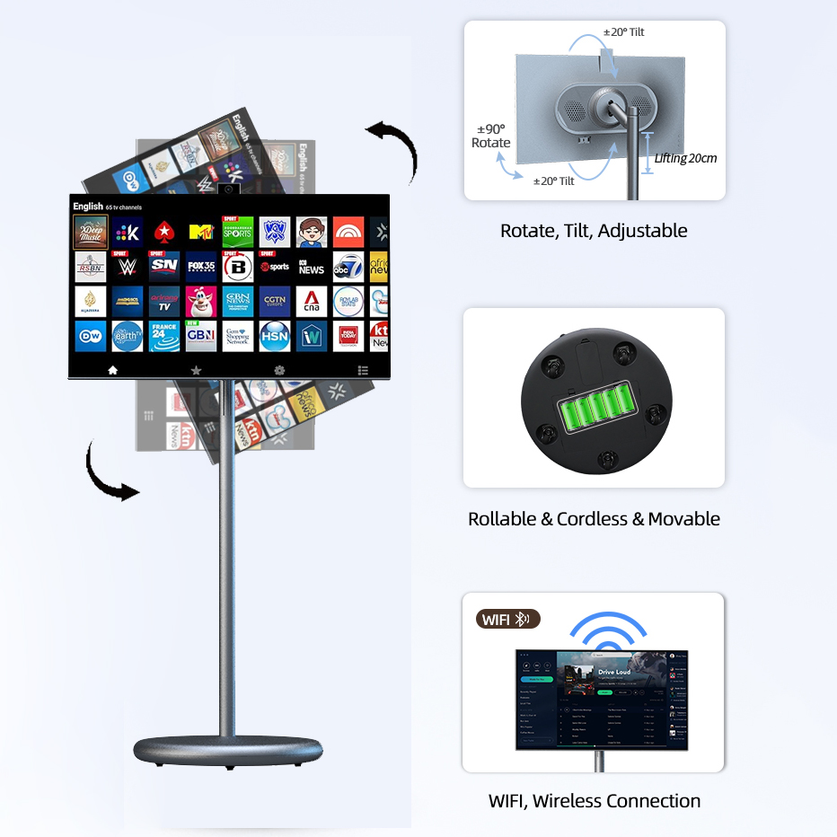 Pantalla de TV Portátil Inteli - Smart Home Display reseña y precio