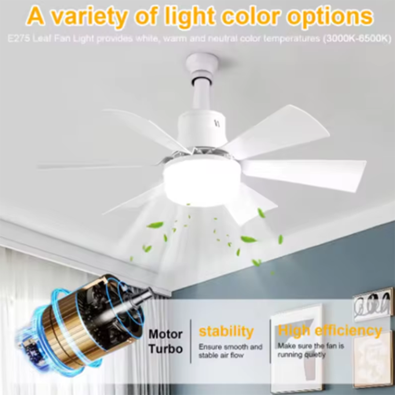 Ventilador de Techo LED E27 de - Smart Home Ventilation reseña y precio
