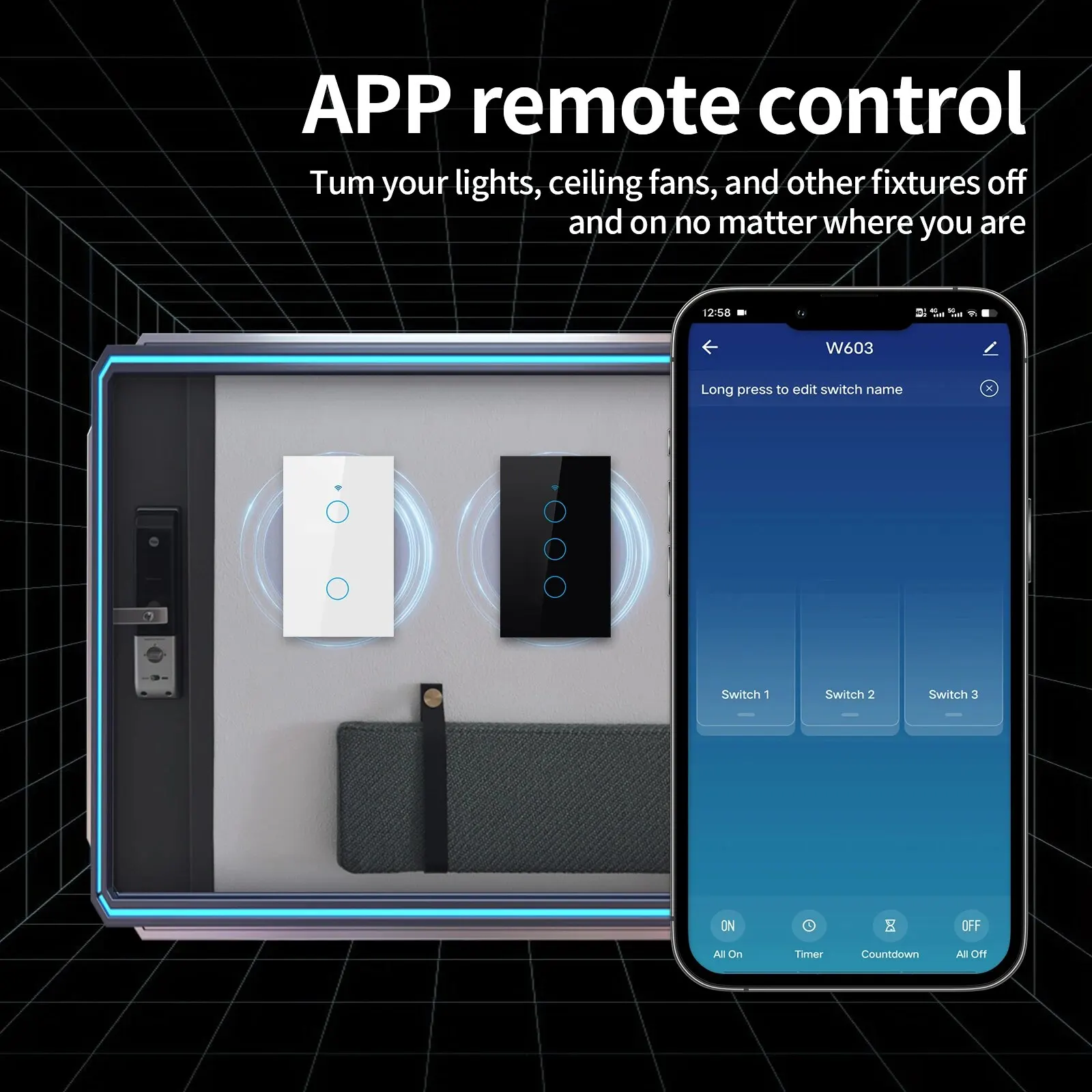 TNCE Tuya WiFi/Zigbee interrup - Smart Home System reseña y precio