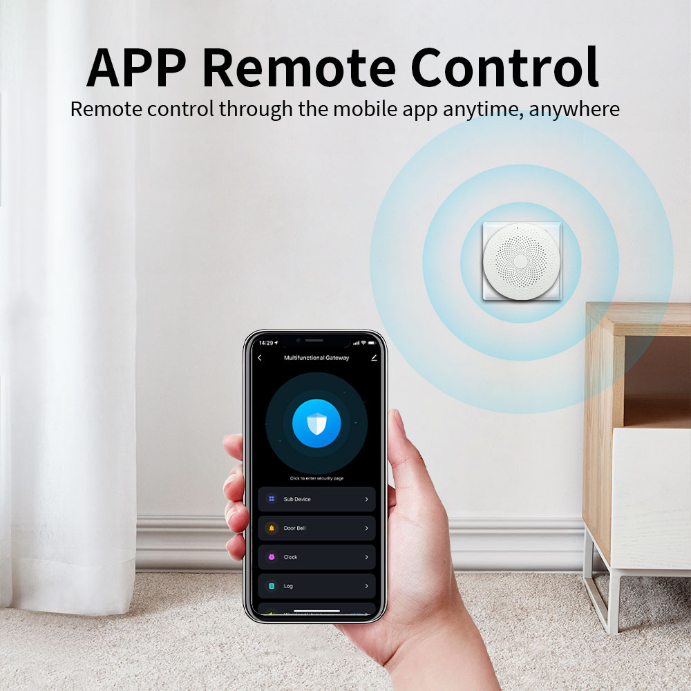 Meian-puerta de enlace Tuya Zi - Smart Home Wifi Hub reseña y precio