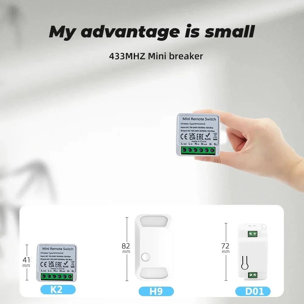 433Mhz RF 86 interruptor de Pa - Smart Home Ventilation reseña y precio